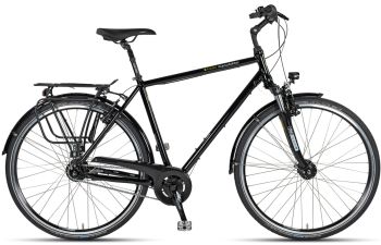 KIELER MANUFAKTUR - Alu FG 8Gg. schwarz glanz Citybike