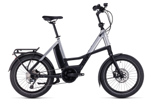 CUBE - Compact Sport Hybrid 500 black´n´polarsilver Kompakt E-Bike