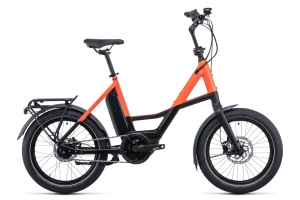 CUBE - Compact Hybrid 500 black´n´sparkorange Kompakt E-Bike