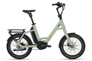 QiO - EINS P-5 20 ZR light olive matt Kompakt-E-Bike