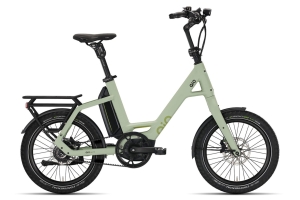 QiO - EINS P-R 20 ZR light olive matt Kompakt-E-Bike