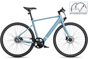 TENWAYS - CGO600 Sky Blue Urban E-Bike