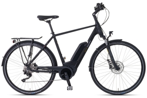 KIELER MANUFAKTUR - Bosch Deore Active Plus schwarz matt Trekking-E-Bike