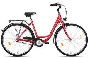 EXCELSIOR - Roadcruiser cherry red Citybike