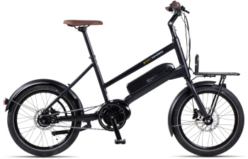 KIELER MANUFAKTUR - E-Kompakt schwarz matt Kompakt E-Bike