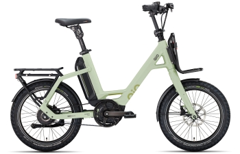 QiO - EINS+ P-E ZR Light Olive Matt Kompakt E-Bike