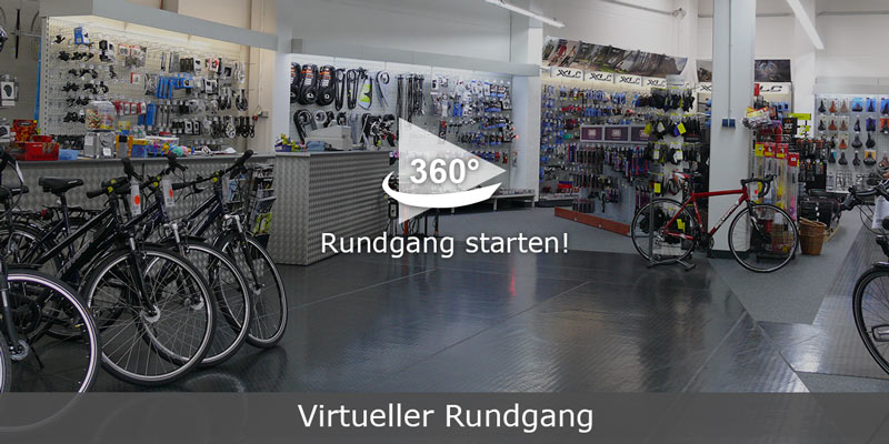 Fahrradfachmarkt Hamburg-Altona 360 Rundgang