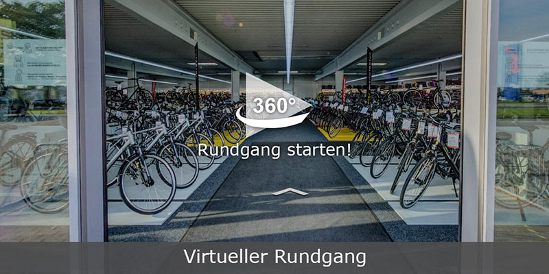 Fahrradfachmarkt Kaltenkirchen 360 Rundgang