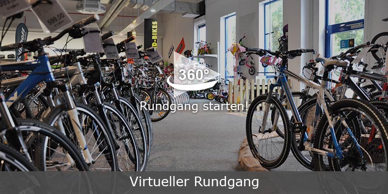 Fahrradfachmarkt Neumünster 360 Rundgang